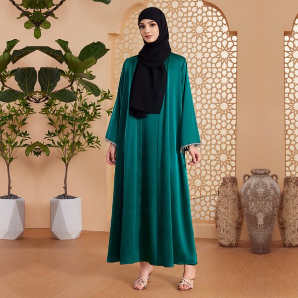 طقم كارديجان نسائي من الشرق الأوسط مكون من قطعتين