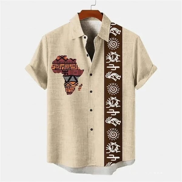 تيشيرت صيفي رجالي بأكمام قصيرة قابلة للتهوية ومرنة من أربعة جوانب