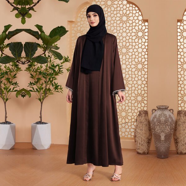 طقم كارديجان نسائي من الشرق الأوسط مكون من قطعتين