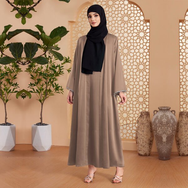 طقم كارديجان نسائي من الشرق الأوسط مكون من قطعتين
