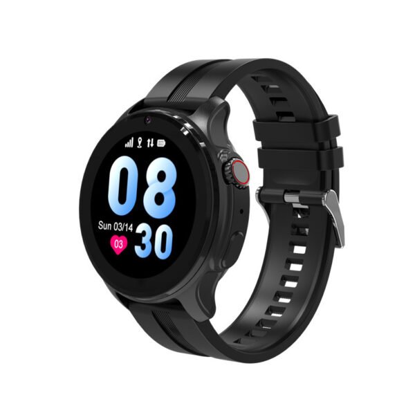 ساعة هاتف للأطفال، مشغل أقراص مدمجة، مكالمات فيديو، بطاقة شبكة متعددة، سوار ذكي مزود بخاصية التقاط الصور وتحديد المواقع