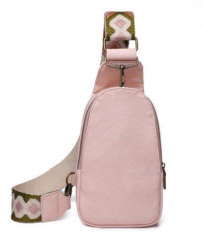 حقيبة خصر نسائية متعددة الألوان بتصميم عصري وأنيق