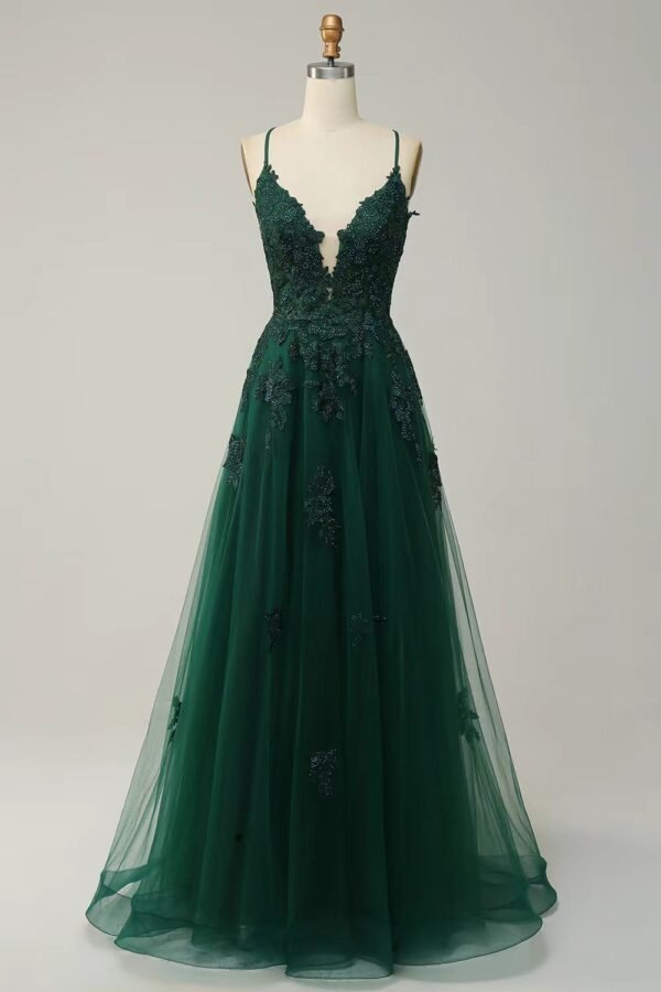 فساتين سهرة نسائية طويلة مع حمالات للرقص