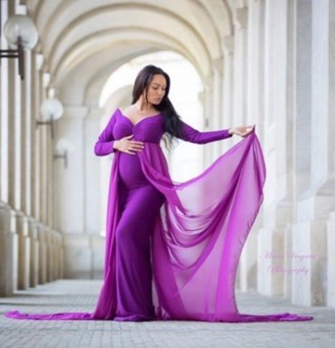 3807126060072.jpg فستان عباءة للمرأة الحامل