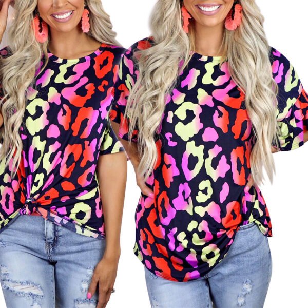 3a92d5f2-62b6-4cfa-89bb-848c2312445c-1.jpg تيشيرت نسائي مطبوع بأكمام قصيرة ورقبة دائرية