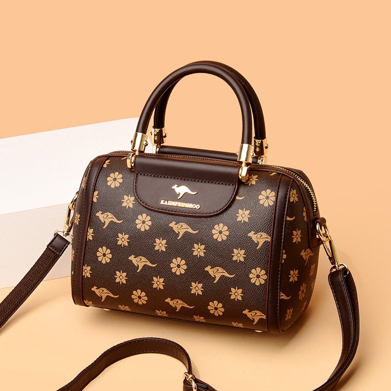 حقيبة كتف نسائية أنيقة مطبوعة