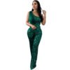 e799133d-d4bc-44a8-936f-9cfd06bc3f8b.jpg جمبسوت نسائي بلون سادة بدون أكمام بكتف واحد مزين بالترتر